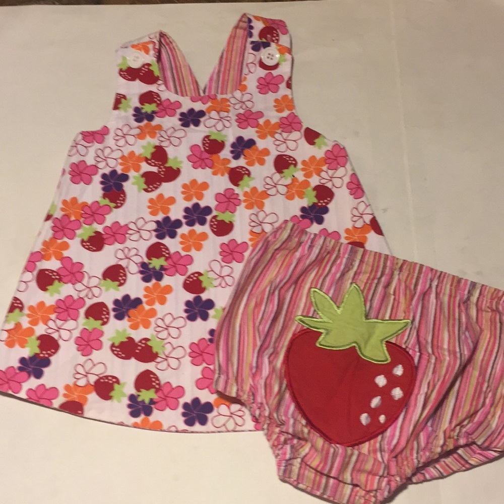 Baby Girl Two sided Outfit